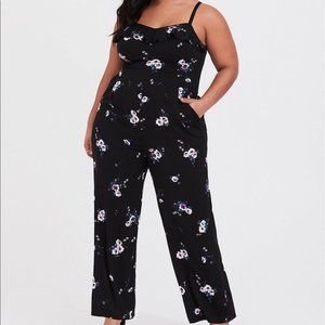Torrid culotte jumpsuit 2X short